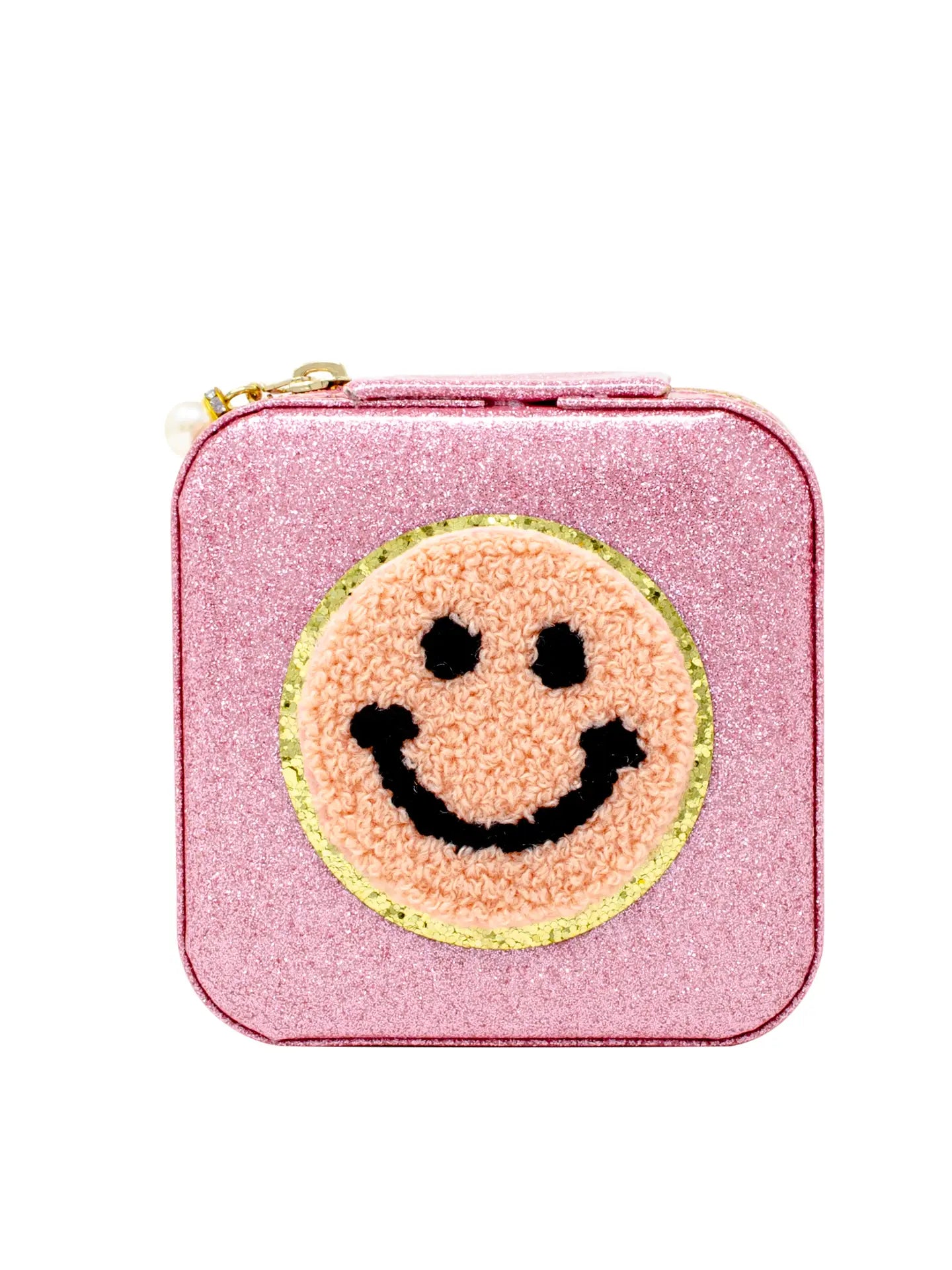 Happy Face Sparkle Jewelry Box