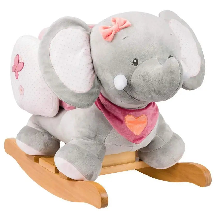 Personalized Valentine Elephant Rocker