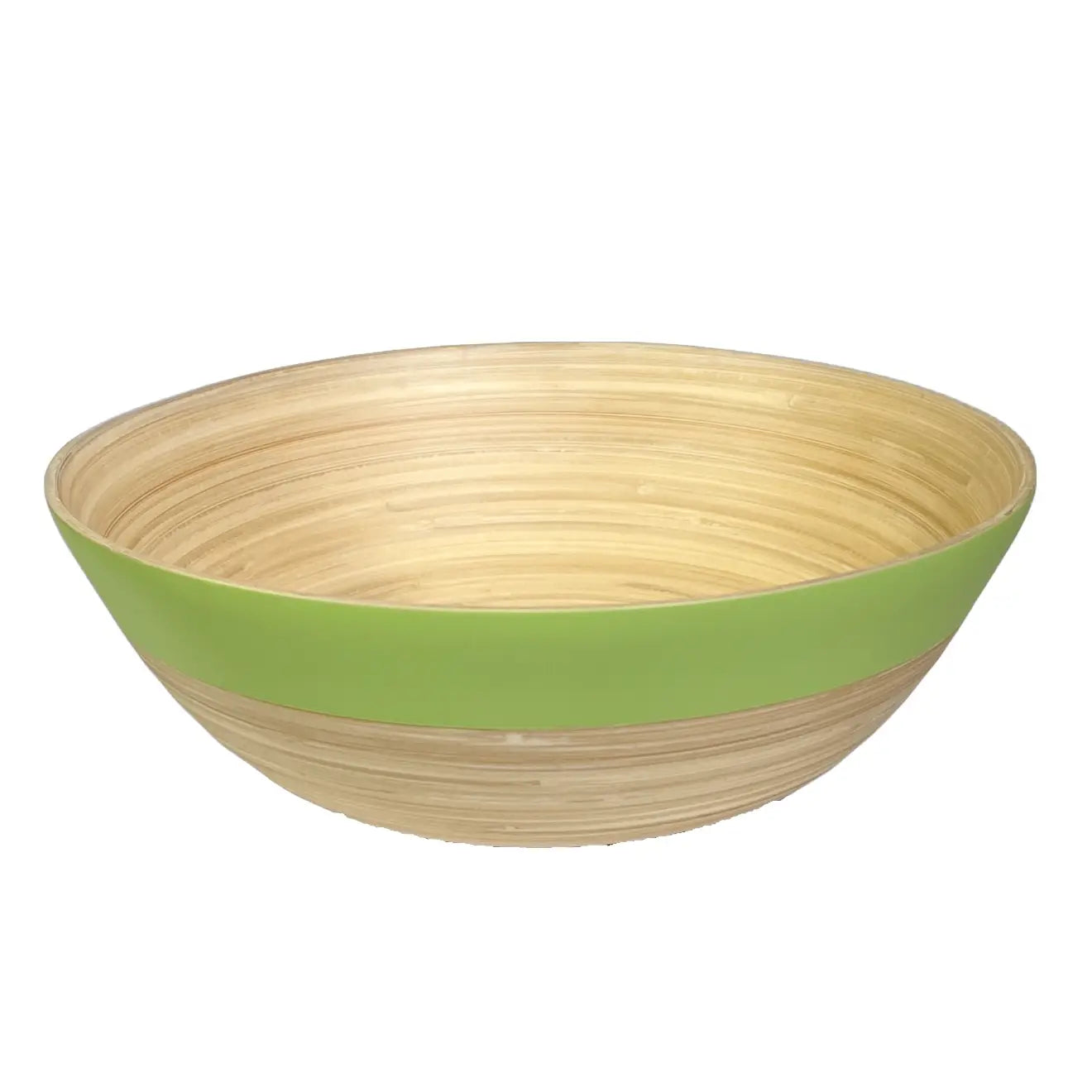 Bamboo Matte Bowl and Serving Set - Pastel Green