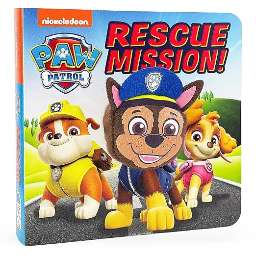 Rescue Mission Paw Patrol Board Book