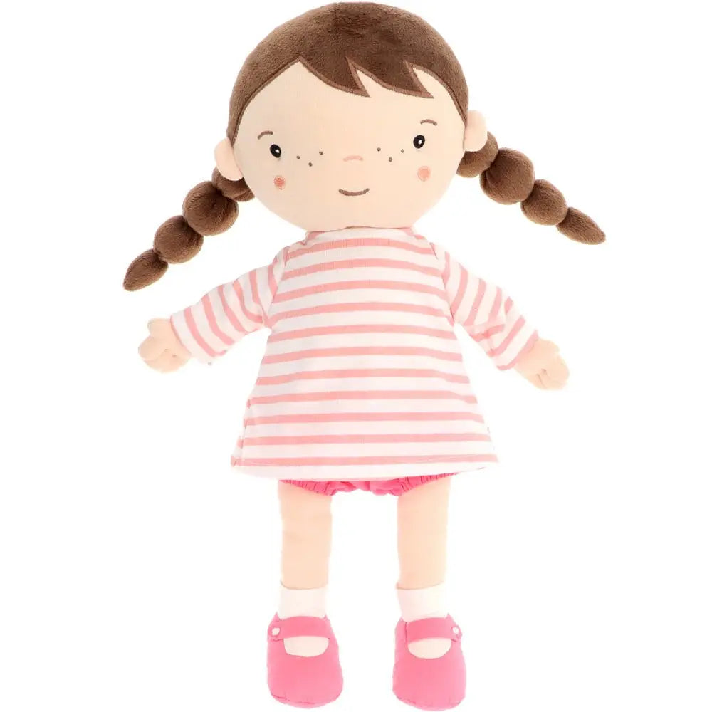 Personalized plush rag doll