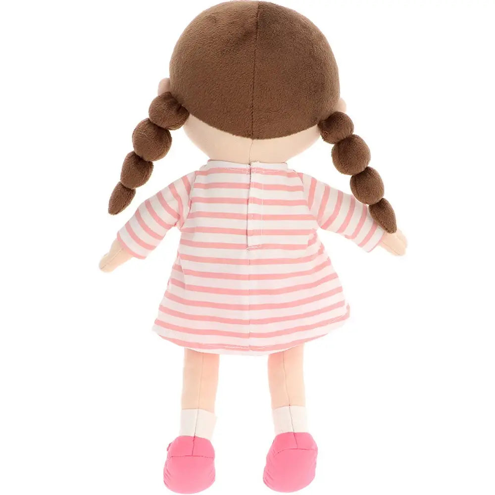 Personalized plush rag doll