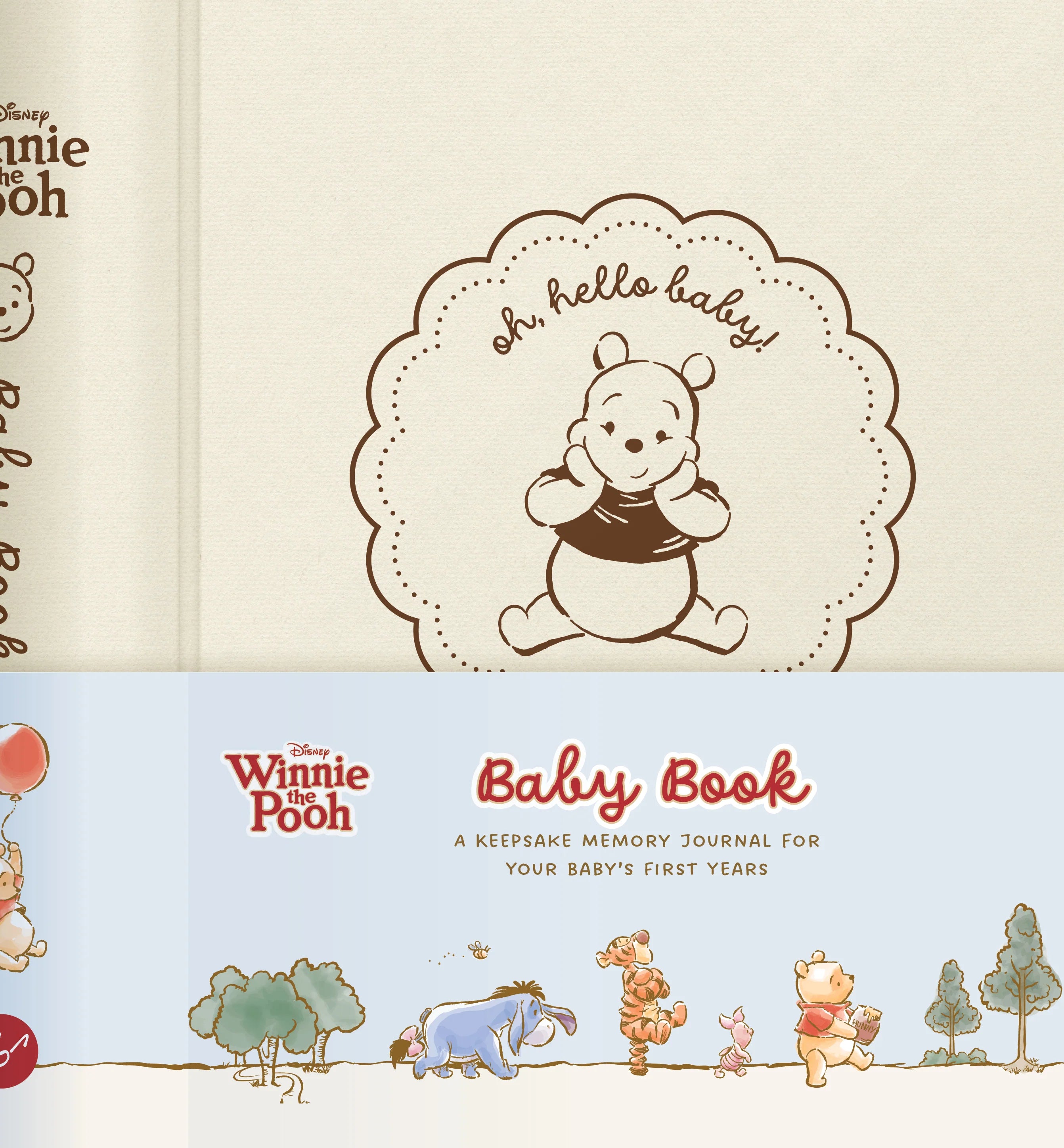 Oh, hello baby! Keepsake memory book