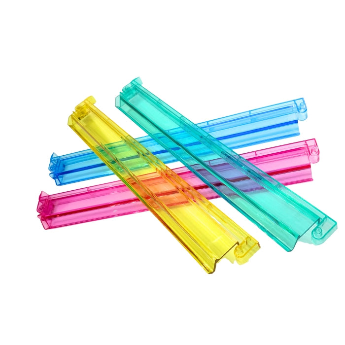 Multicolor Mahjong Rack & Pusher Set of 4