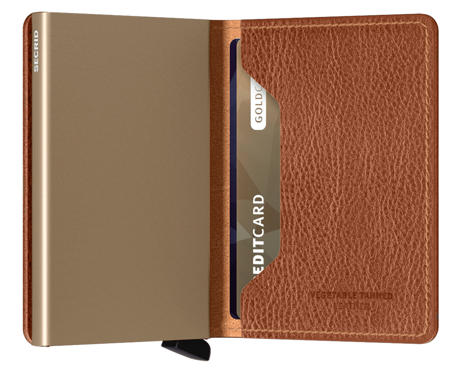 Secrid RFID Slimwallet Veg - caramello sand