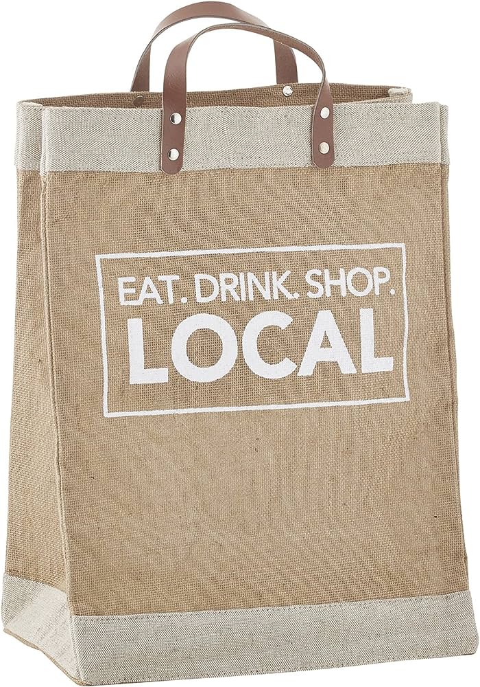 Farmer's Market Tote - Eat Drink Shop Local