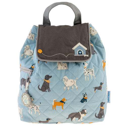 Personalized Quilted Backpack - Dog