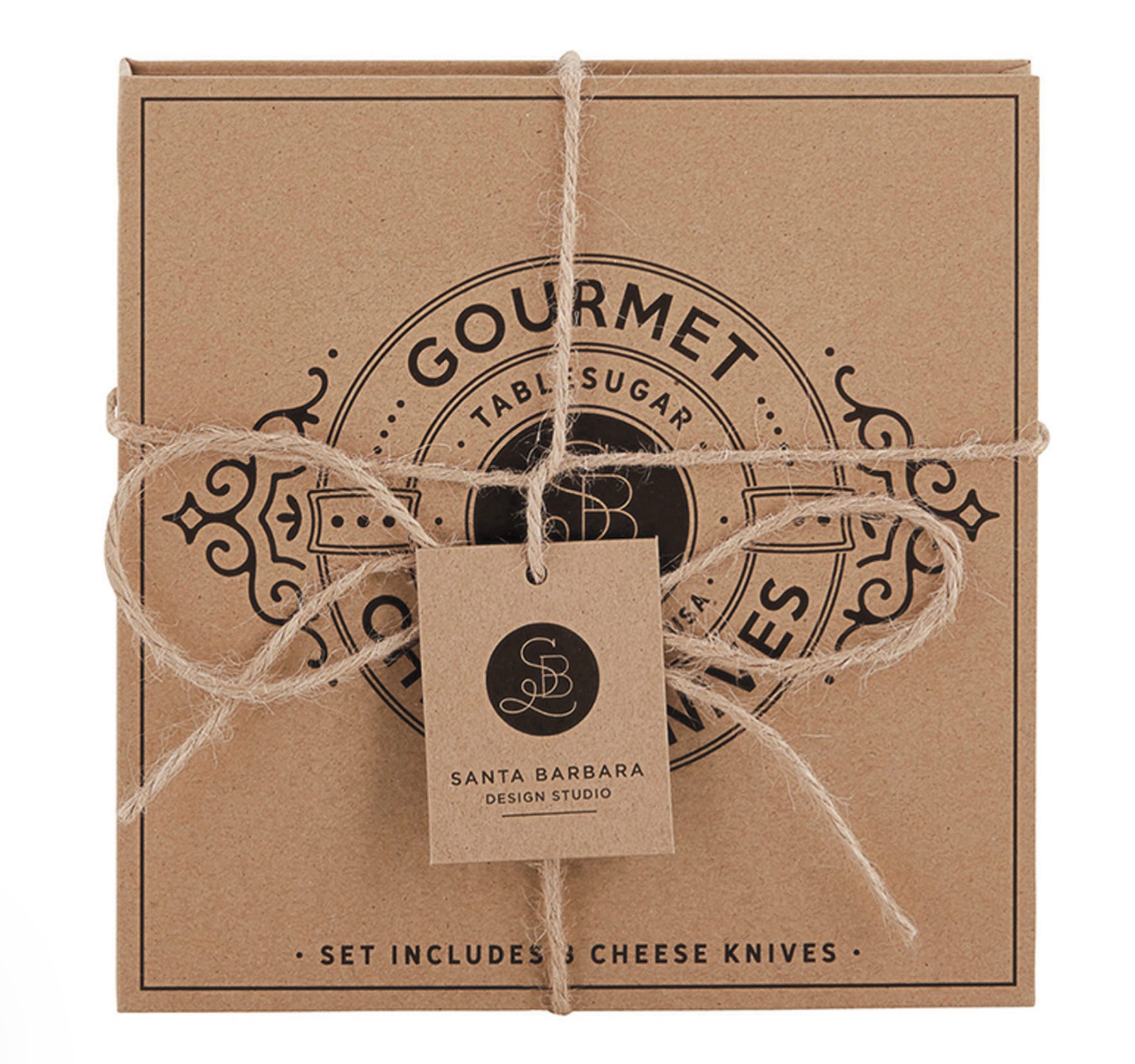 Gourmet Cheese Knives Book Box