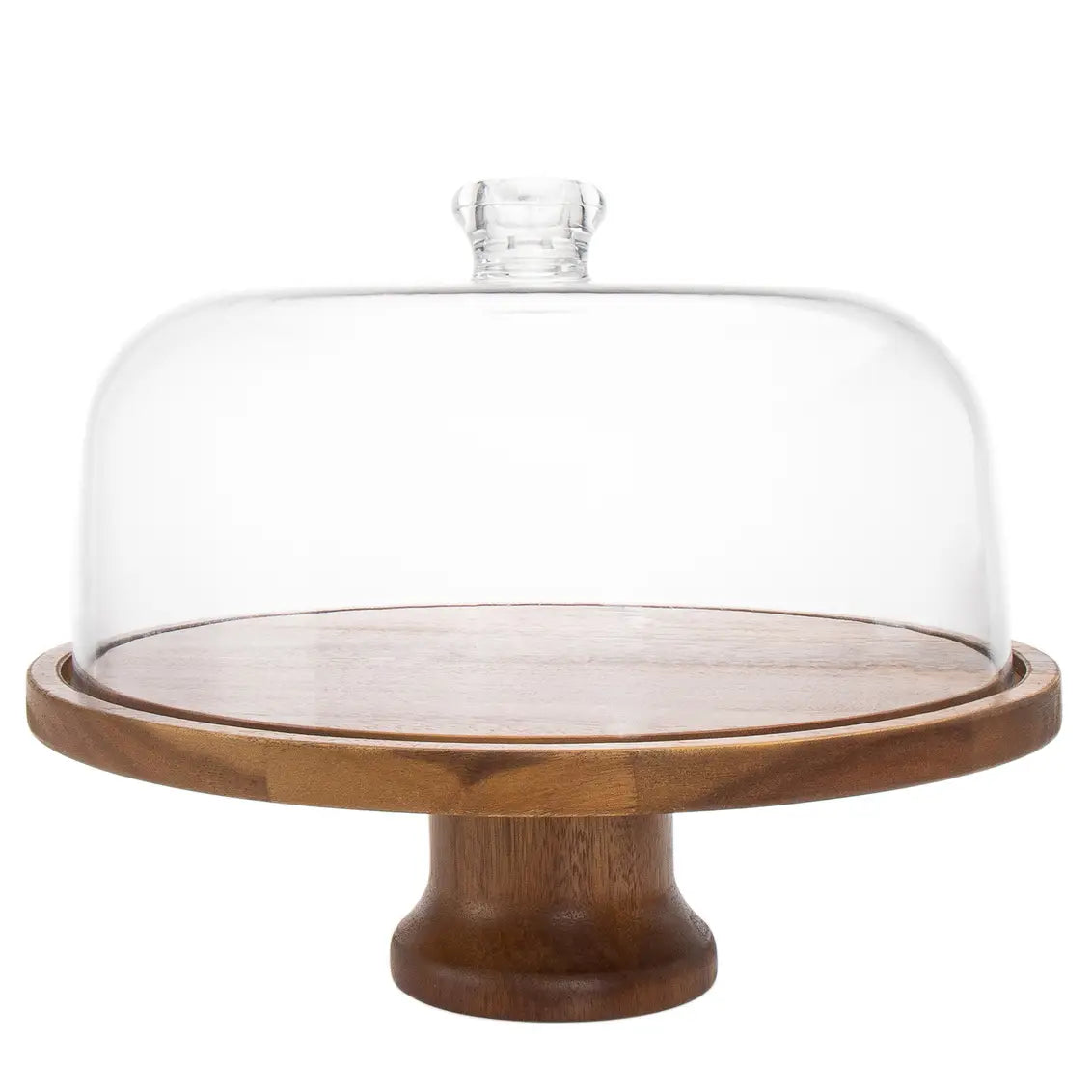 2-in-1 cake stand and salad bowl