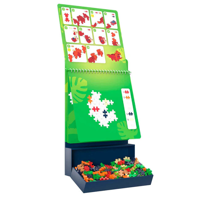 Puzzle by number activity pad - dinosaurs