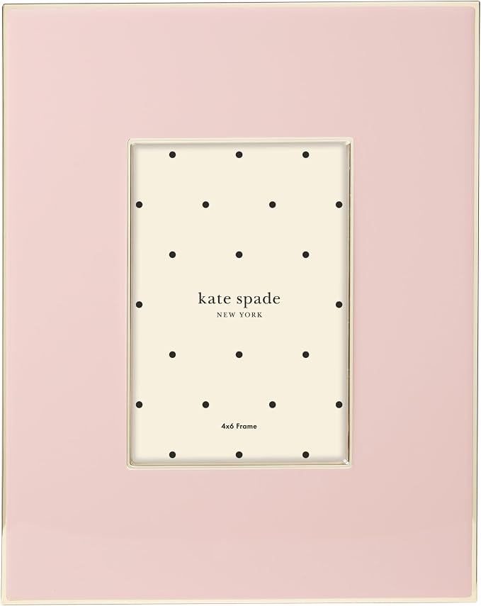 Kate spade- make it pop 4" x 6" pink Frame