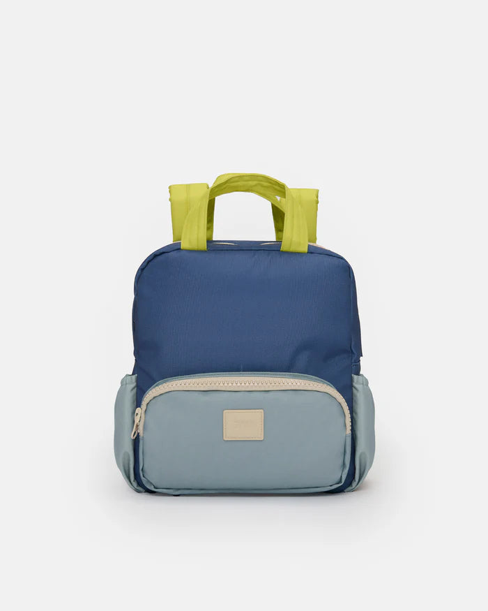 7AM personalized mini oxford backpack - mystic blue