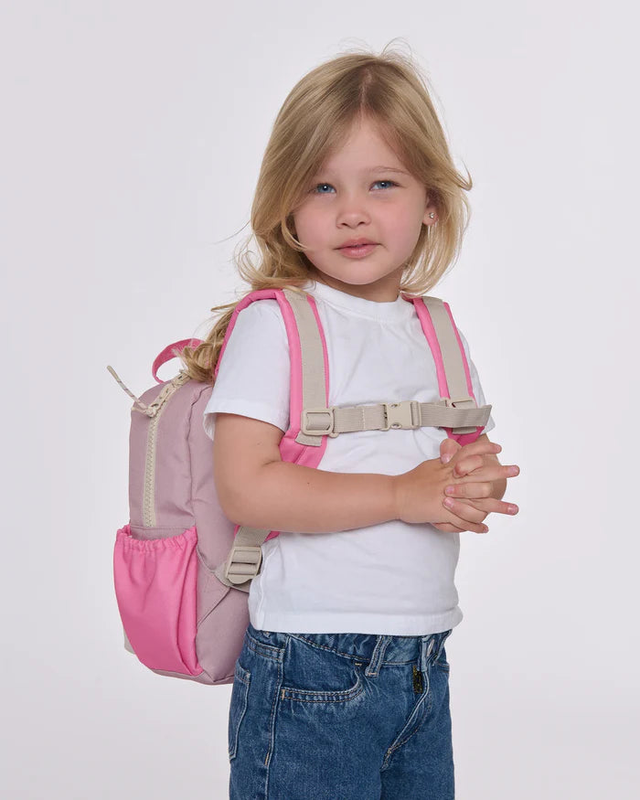 7AM personalized mini oxford backpack - ash rose