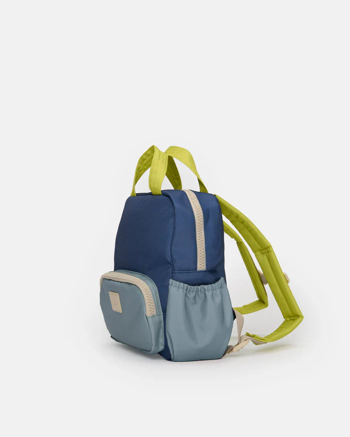 7AM personalized mini oxford backpack - mystic blue