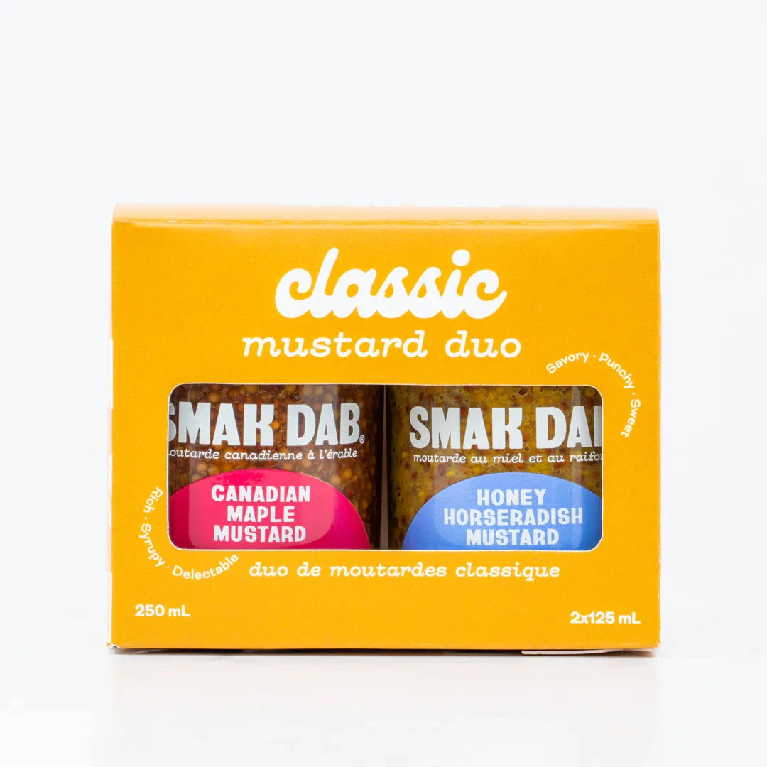 Classic mustard duo