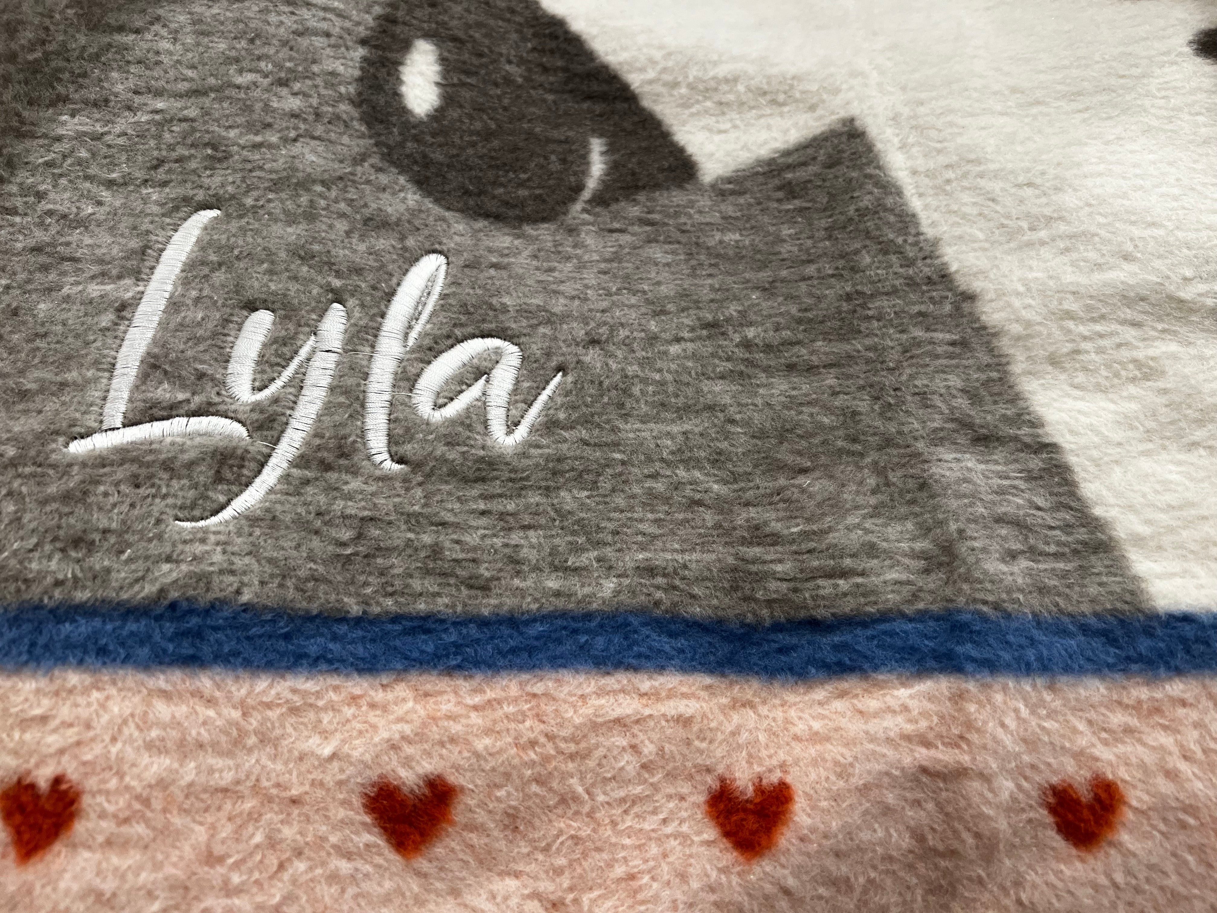 Personalized Mila Blanket - Horse