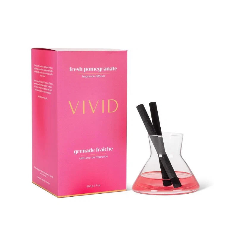 Vivid fresh pomegranate modern diffuser