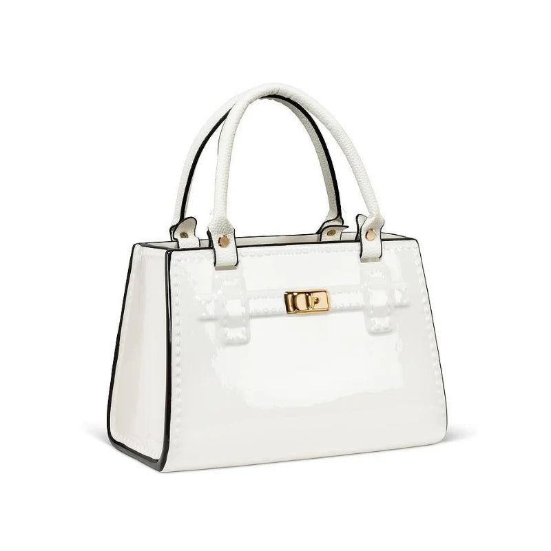 Handbag vase - white