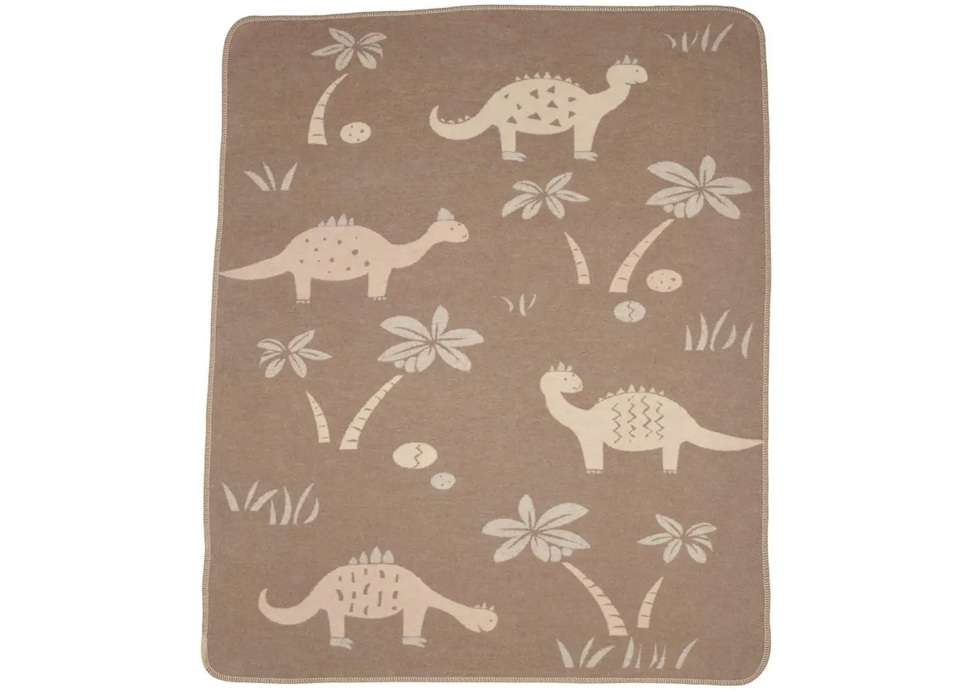 Personalized Juwel Blanket - Dinos, Sand