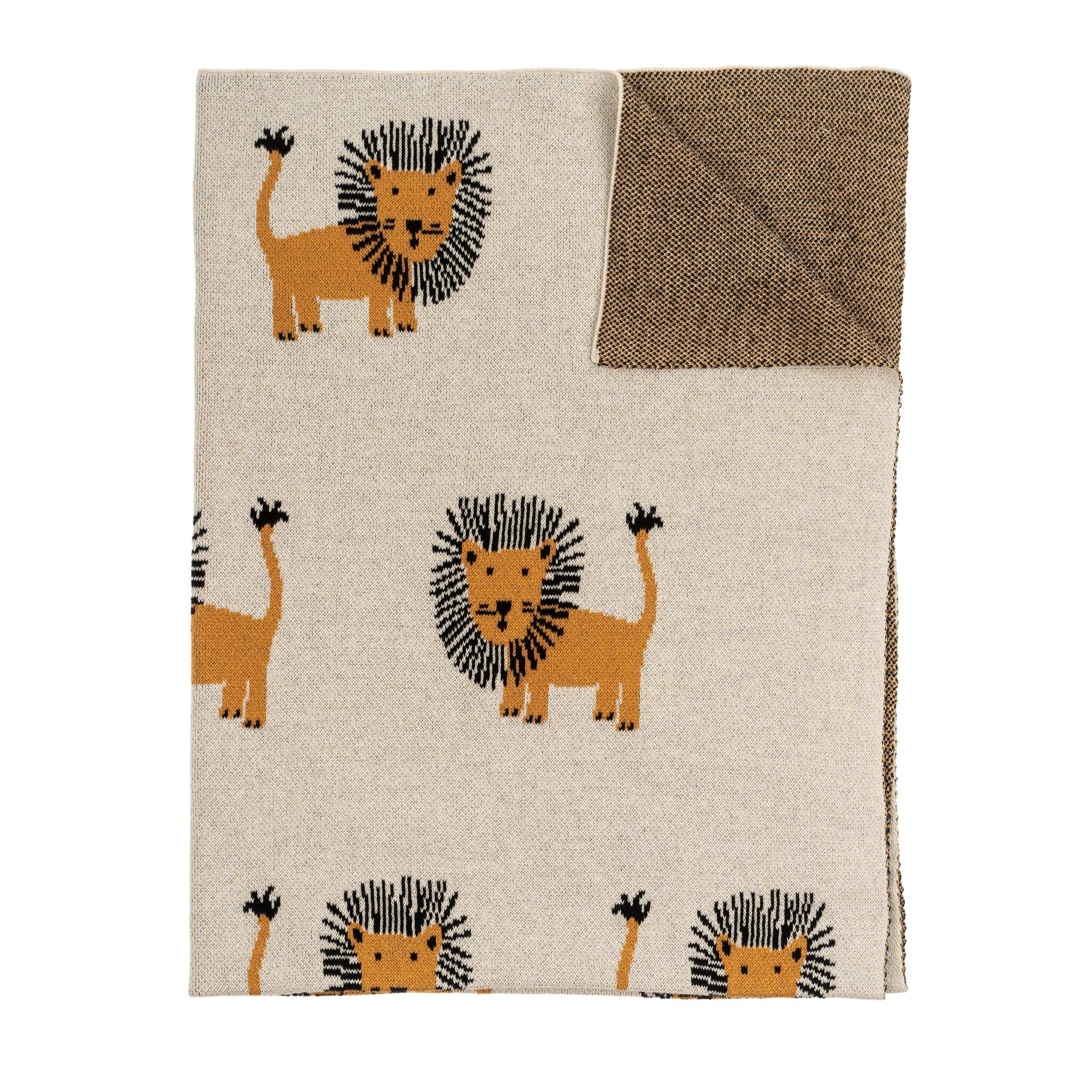 Personalized Lion's Roar Baby Blanket