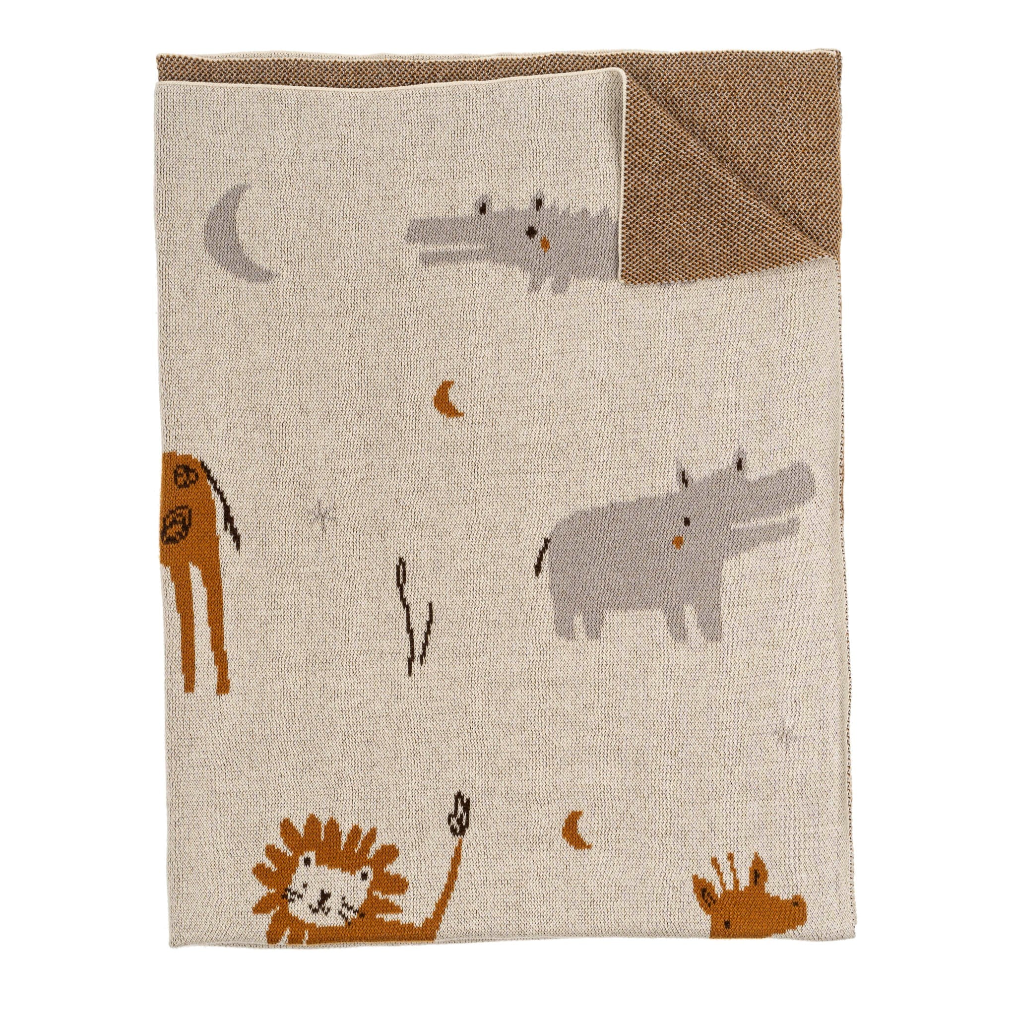 Personalized Safari Sunshine Baby Blanket