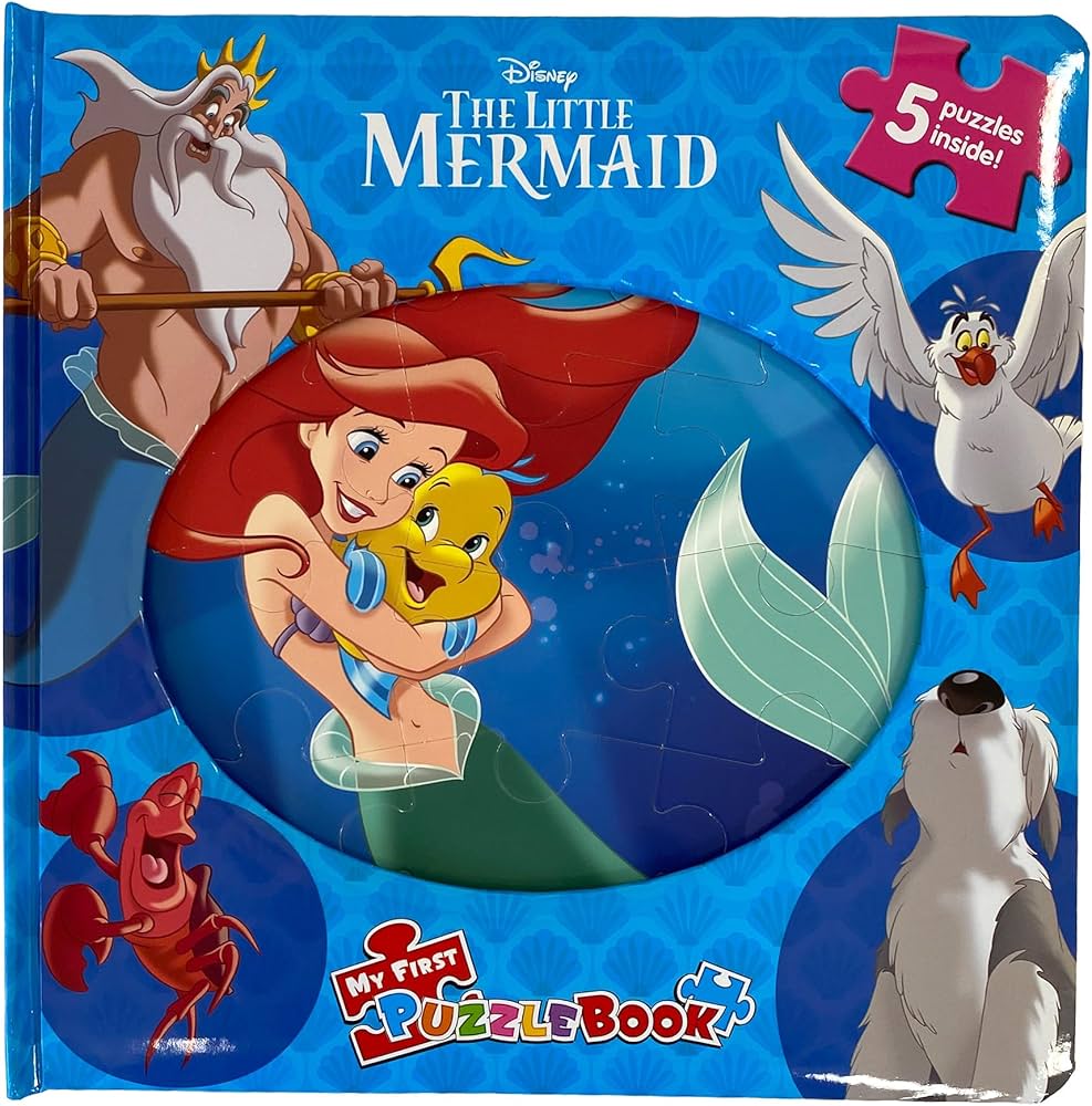 Disney Little Mermaid Classic My First Puzzle Book