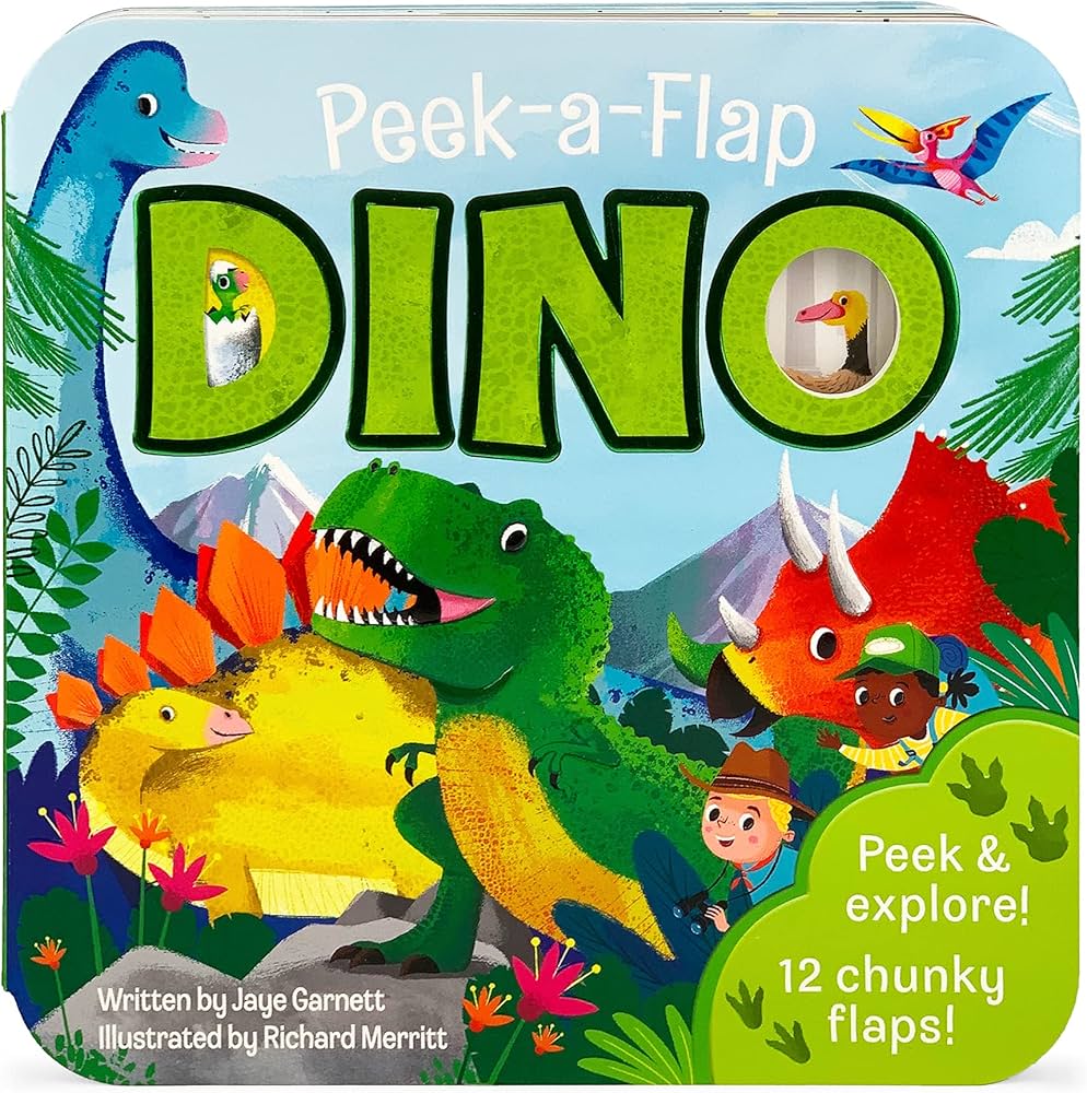 Peek-a-Flap Dino