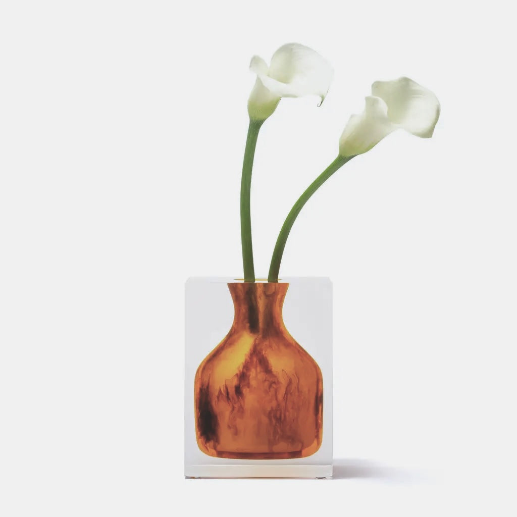 Hogan Bud Vase | Tortoise