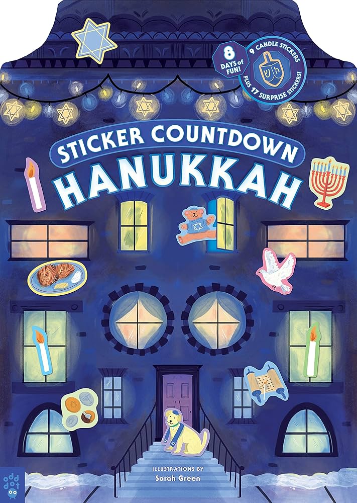 Hanukkah Sticker Countdown