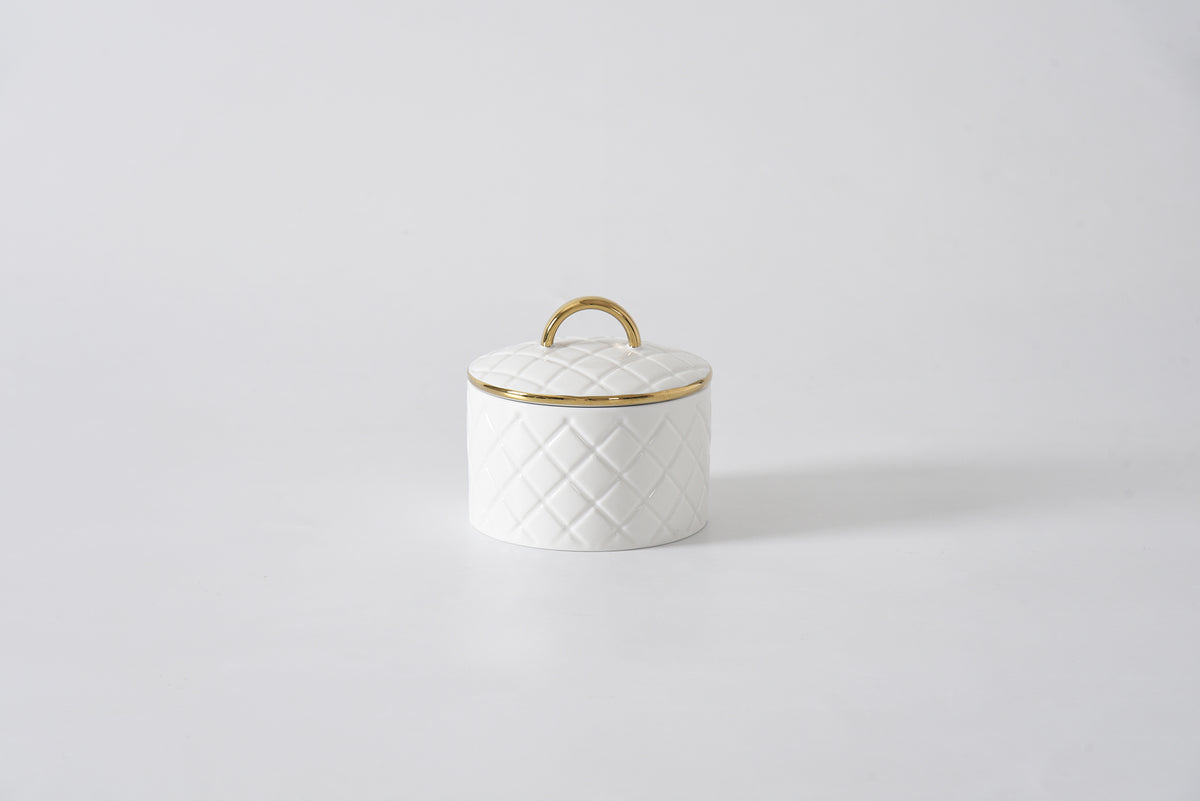 Portmeirion Sophie Conran Grand Pot de Rangement Blanc
