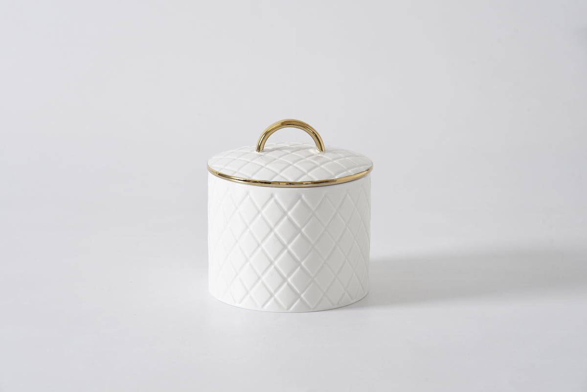 Portmeirion Sophie Conran Grand Pot de Rangement Blanc