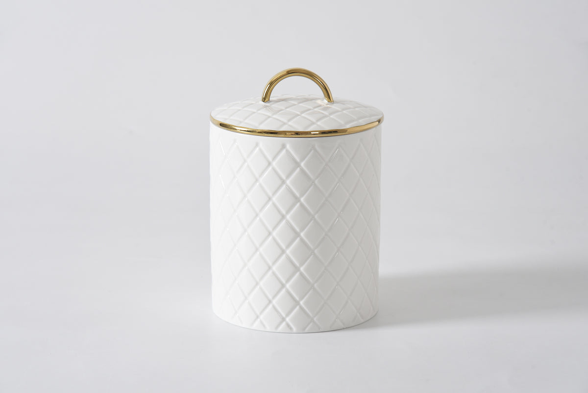 Portmeirion Sophie Conran Grand Pot de Rangement Blanc