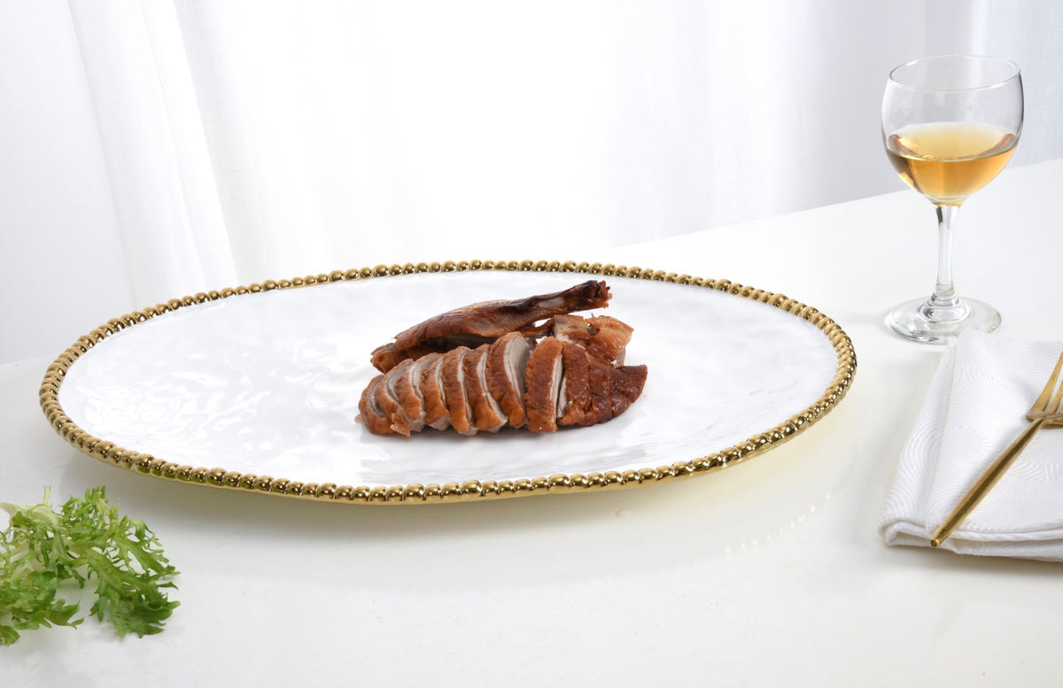 Pampa Bay golden Salerno Large Oval Platter