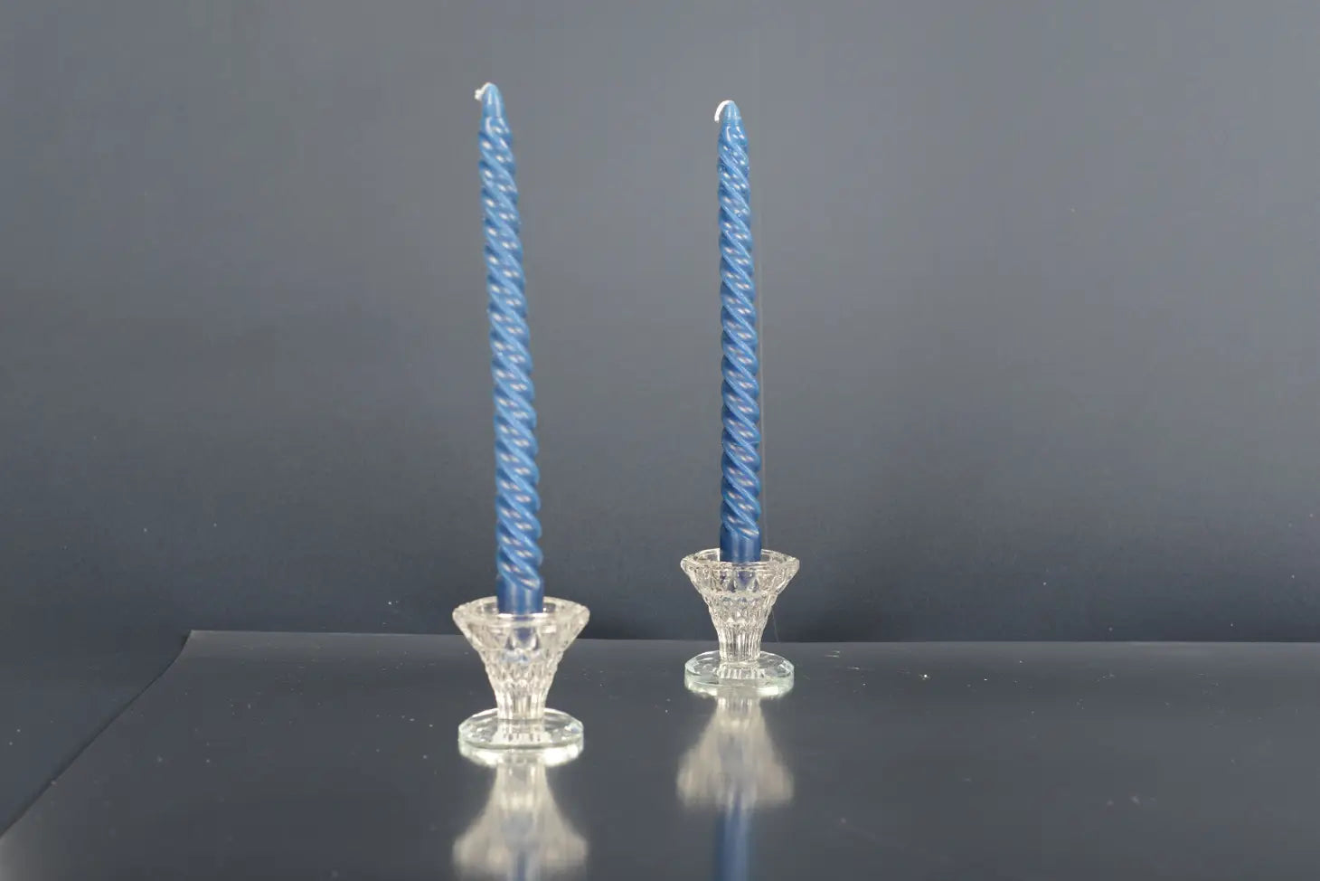 Crystal Candle Holder - Set of Two