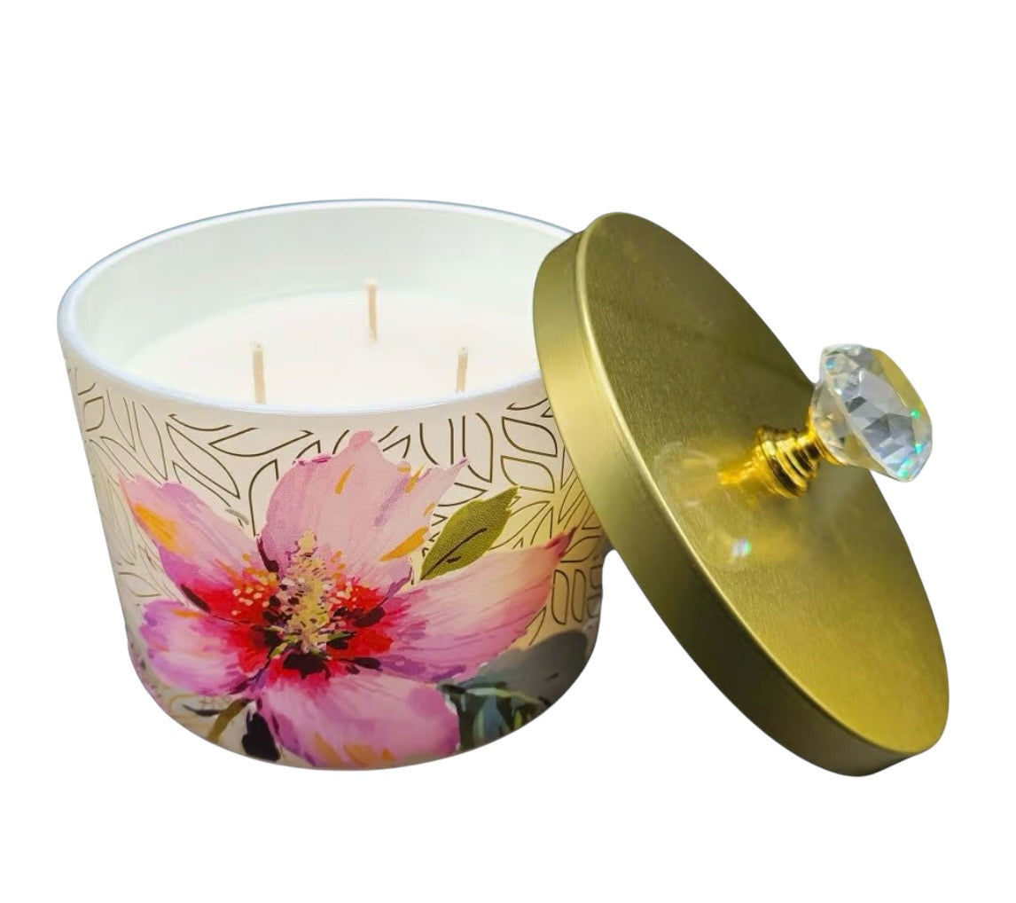 15oz Dish Candle - summer sun