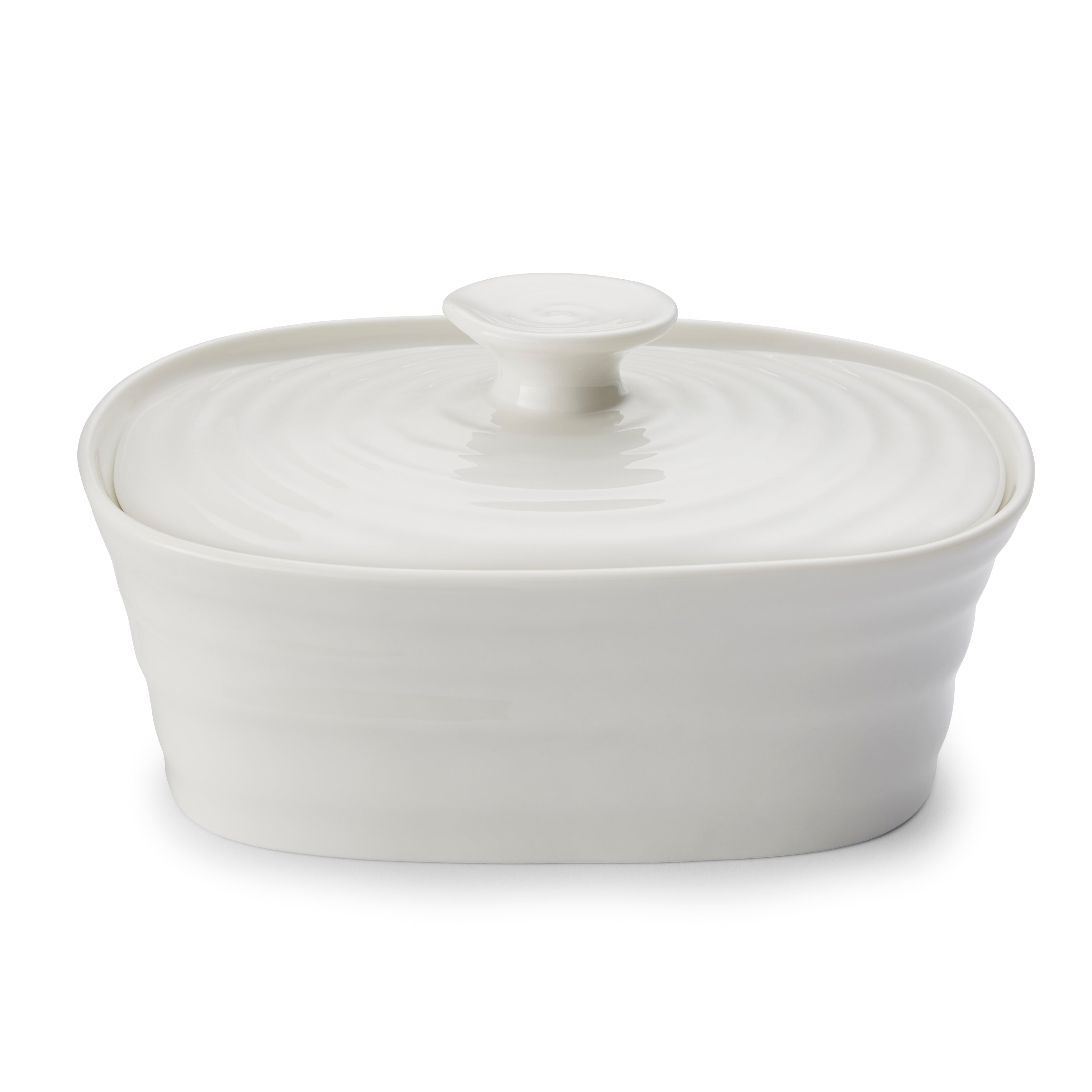 Sophie Conran White Covered Butter Dish