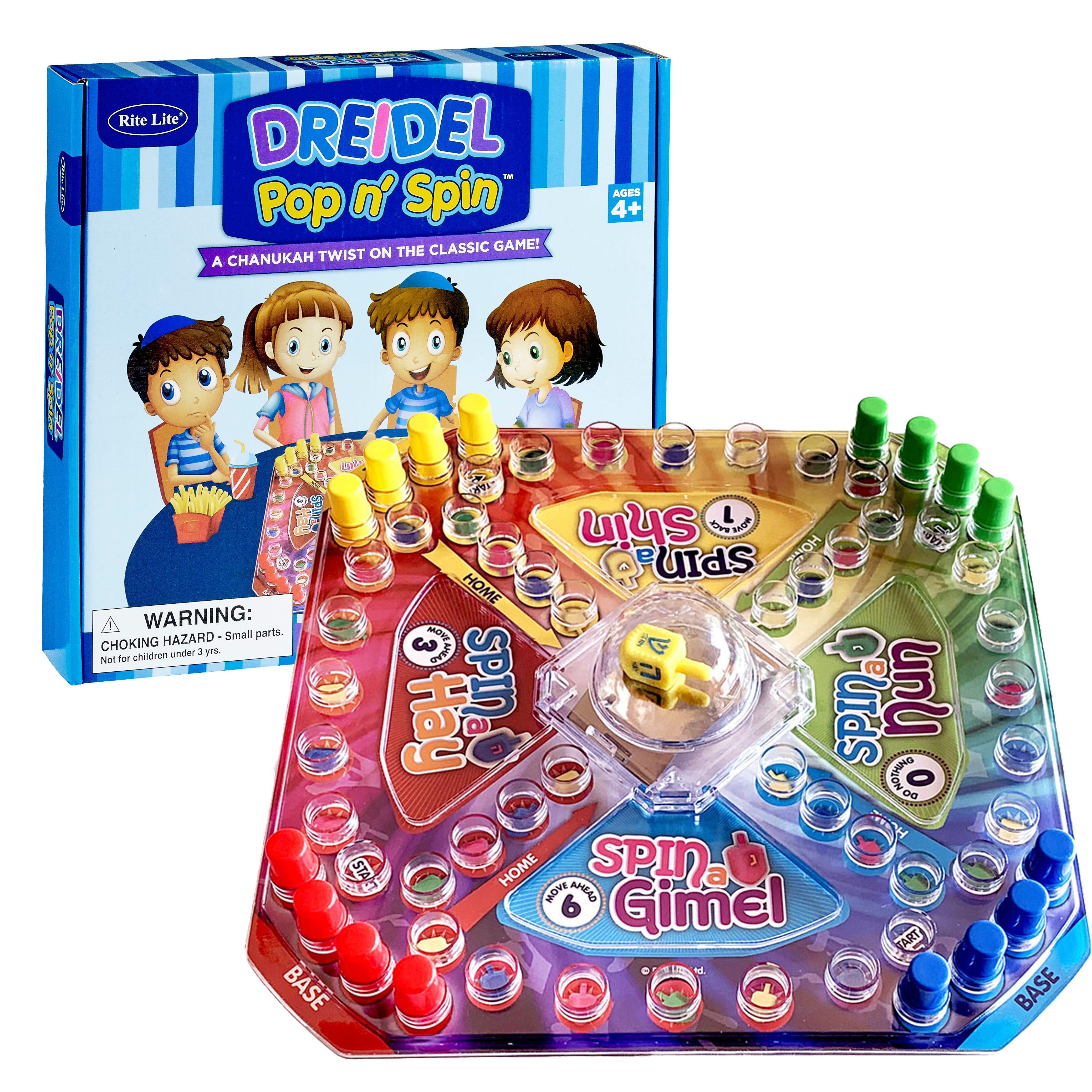 Dreidel Pop 'n Spin Game