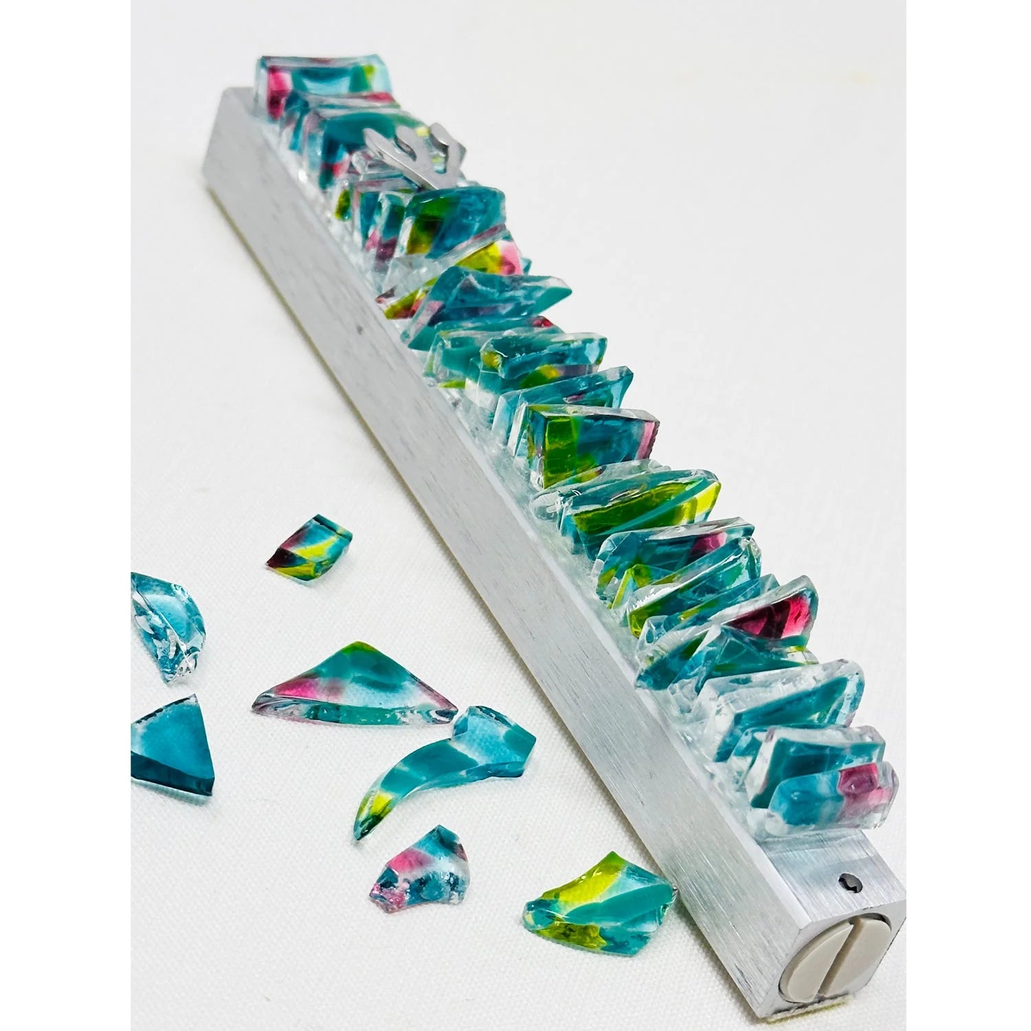 Marcela Rosemberg custom Wedding Glass Mezuzah