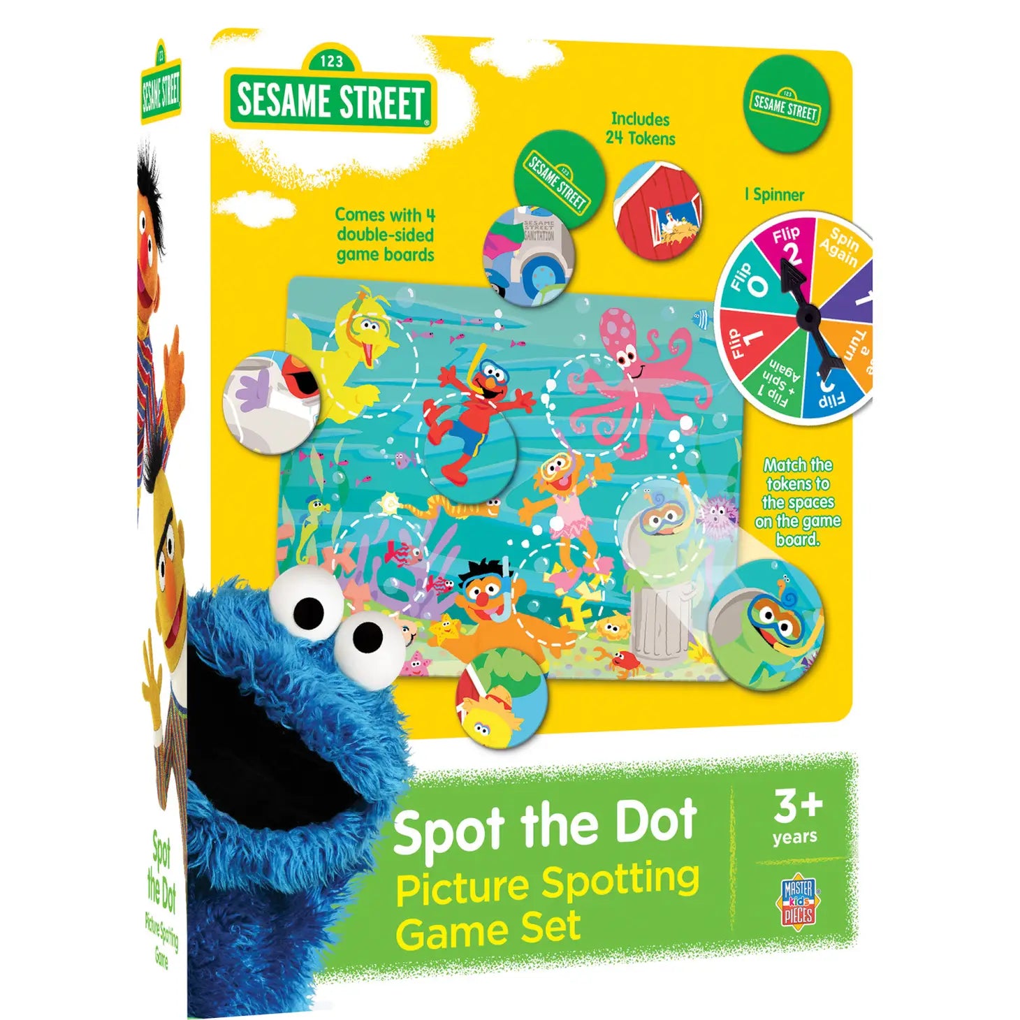 Jeu de recherche de points Sesame Street