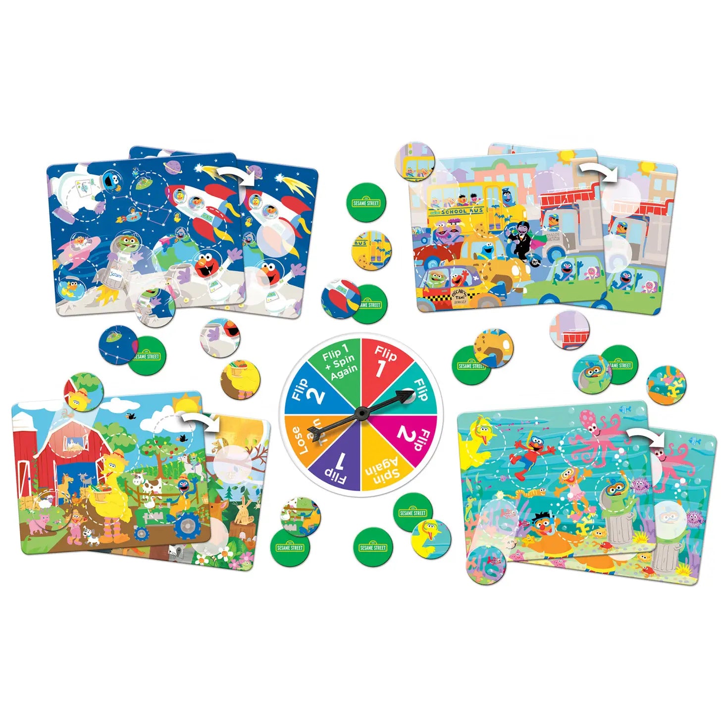 Jeu de recherche de points Sesame Street