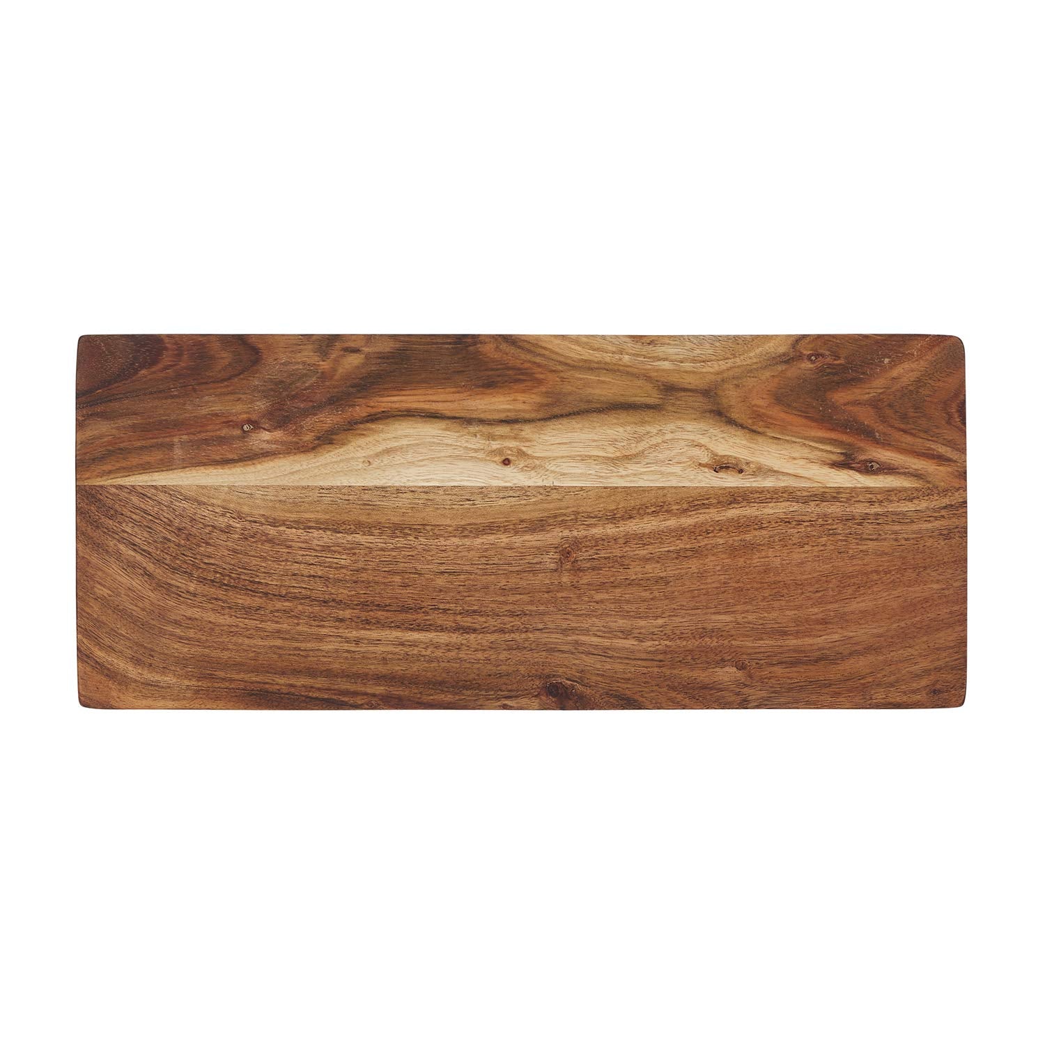 Acacia wood elevated serving board