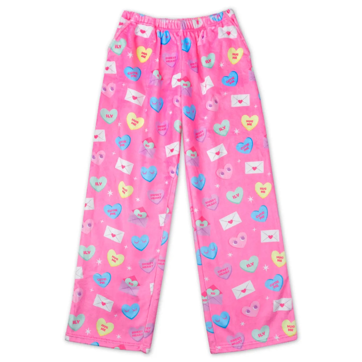 Love Notes Plush Pants