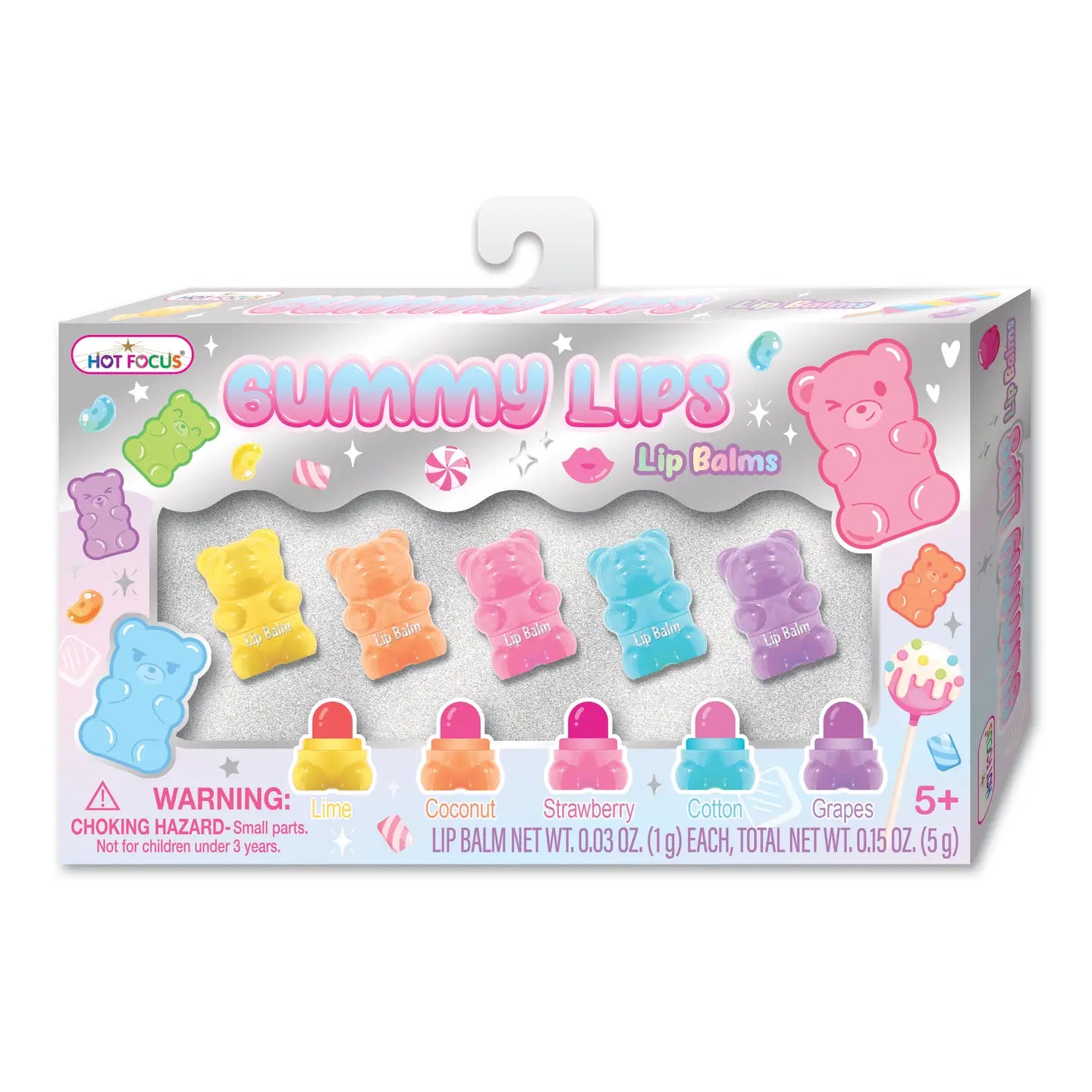 Gummy lips lip balms