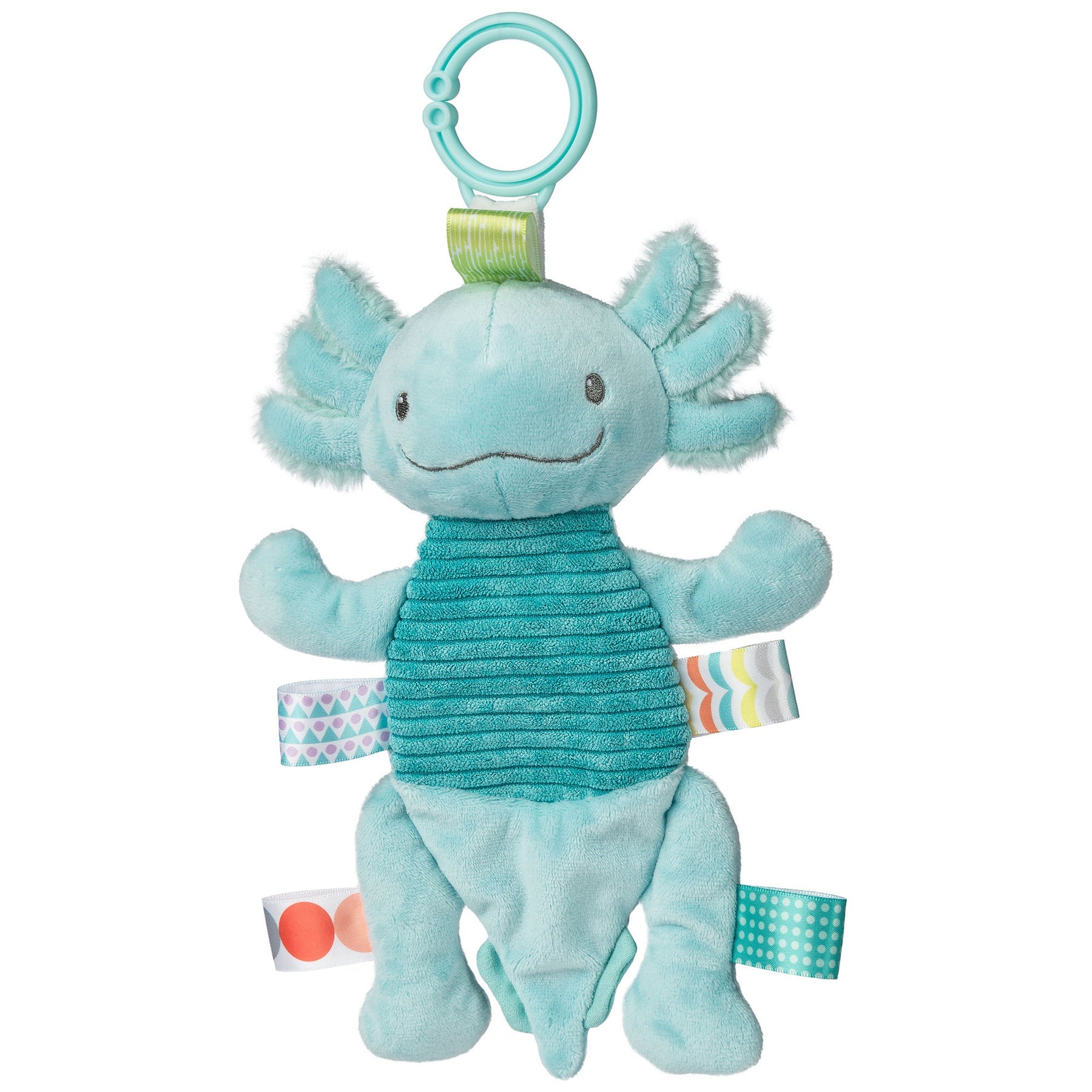 Taggies Crinkies Axolotl - Aqua