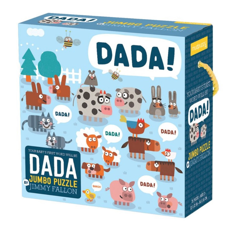 Jimmy Fallon Your Baby's First Word Will Be Dada Jumbo Puzzle