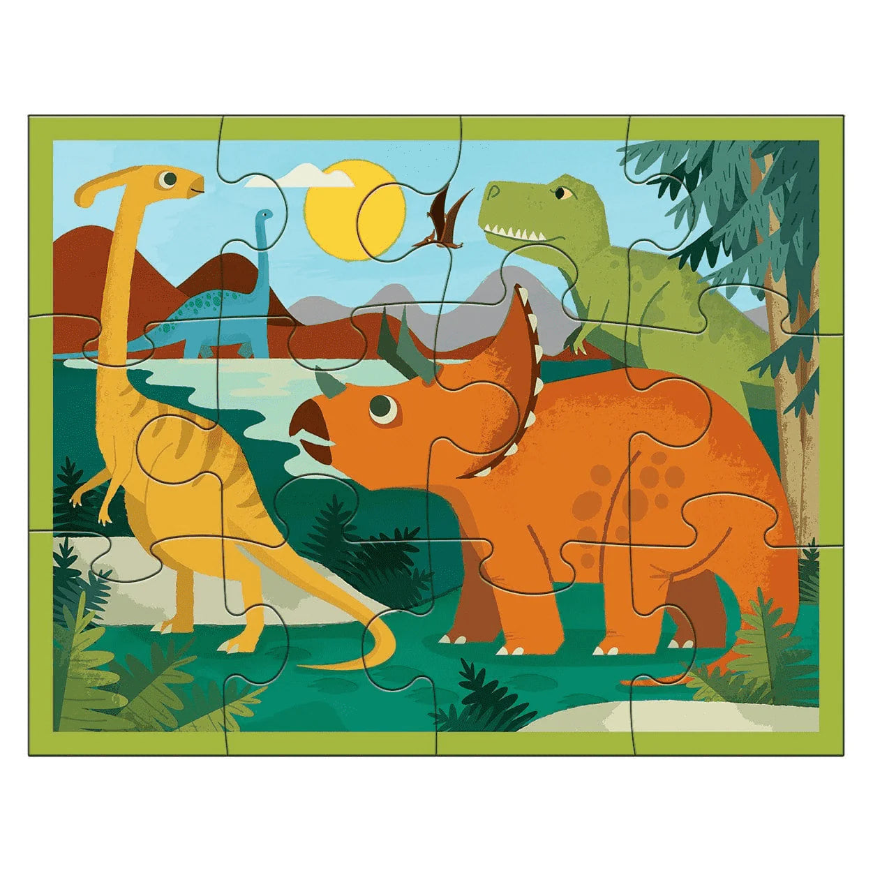 Dinosaur Park Pouch Puzzle