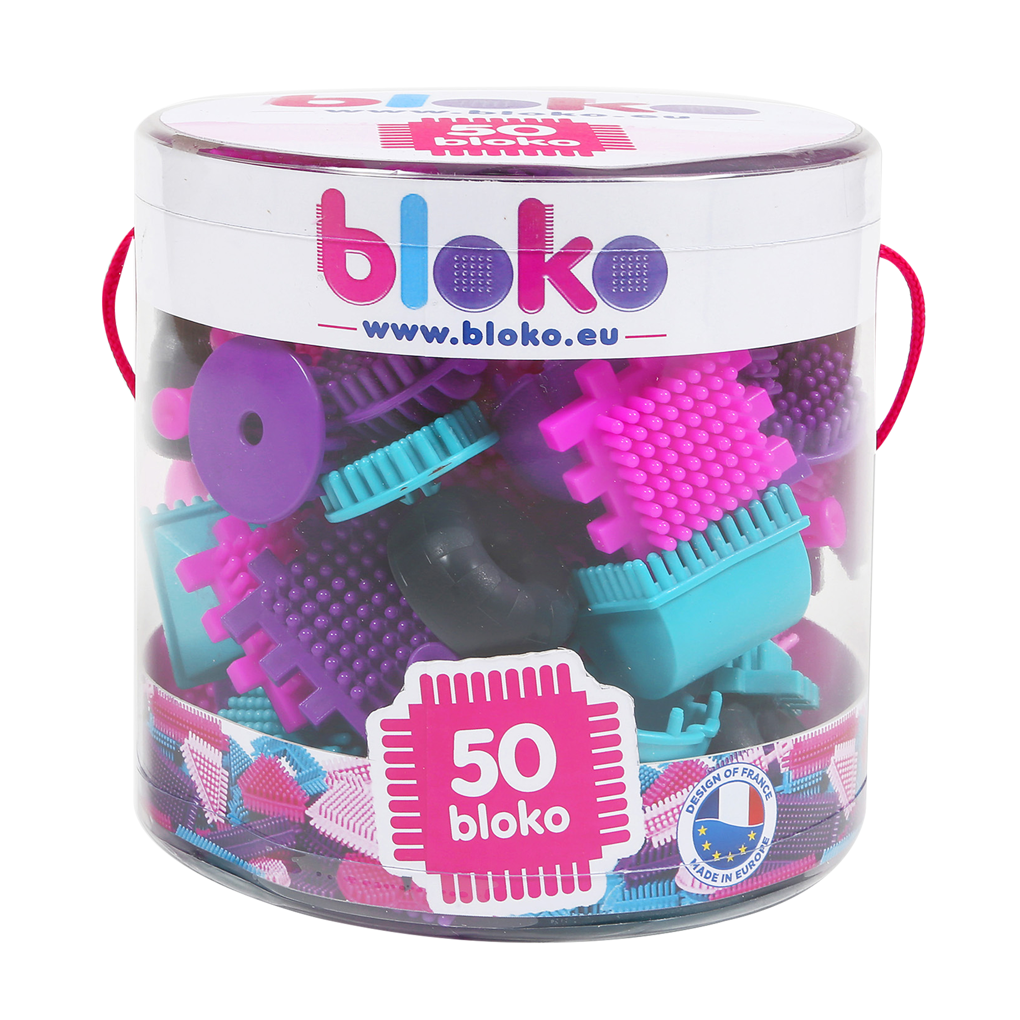 Bloko Pink Violet 50 pc set
