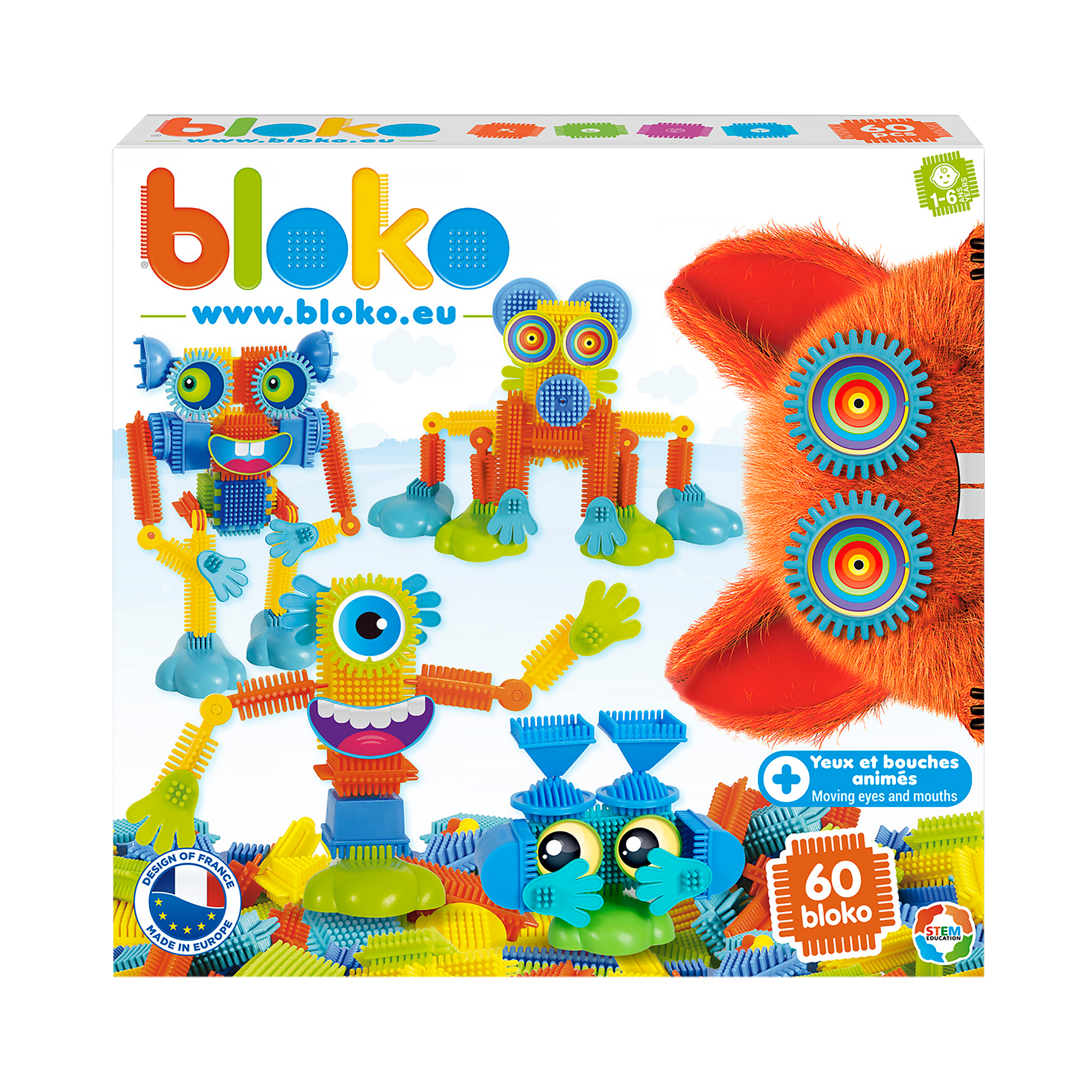 Bloko -  Monster Box 60 Piece Set
