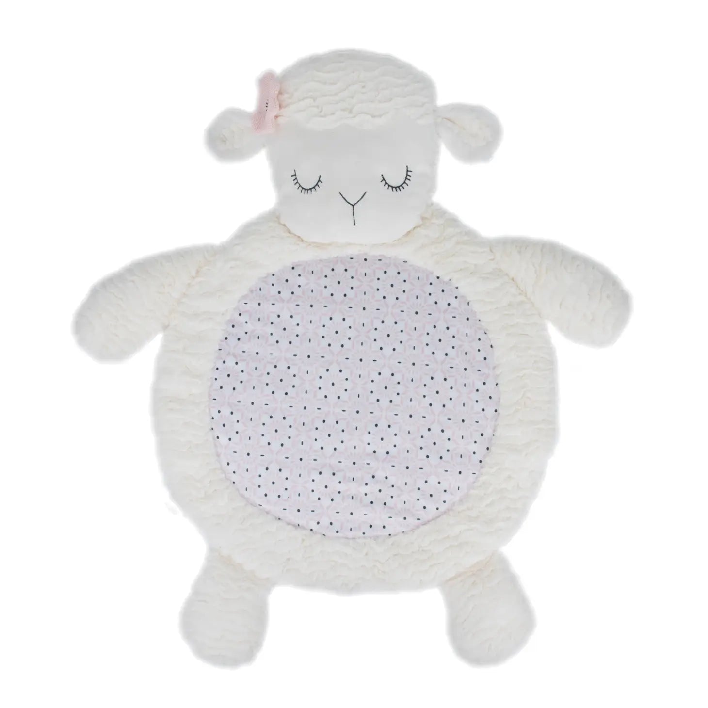 Personalized Fuzzy Lamb Playmat