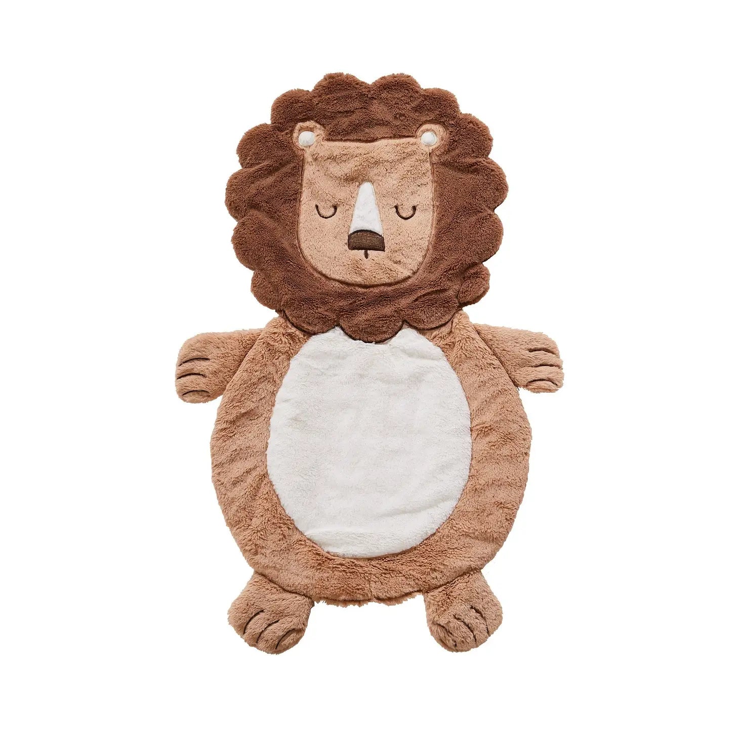 Personalized Lion Playmat - Brown
